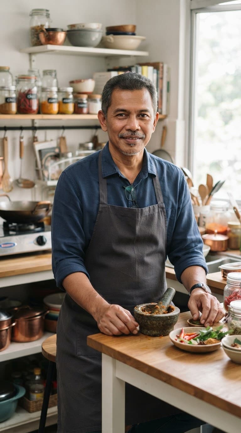 Portrait of Amir Hafiz