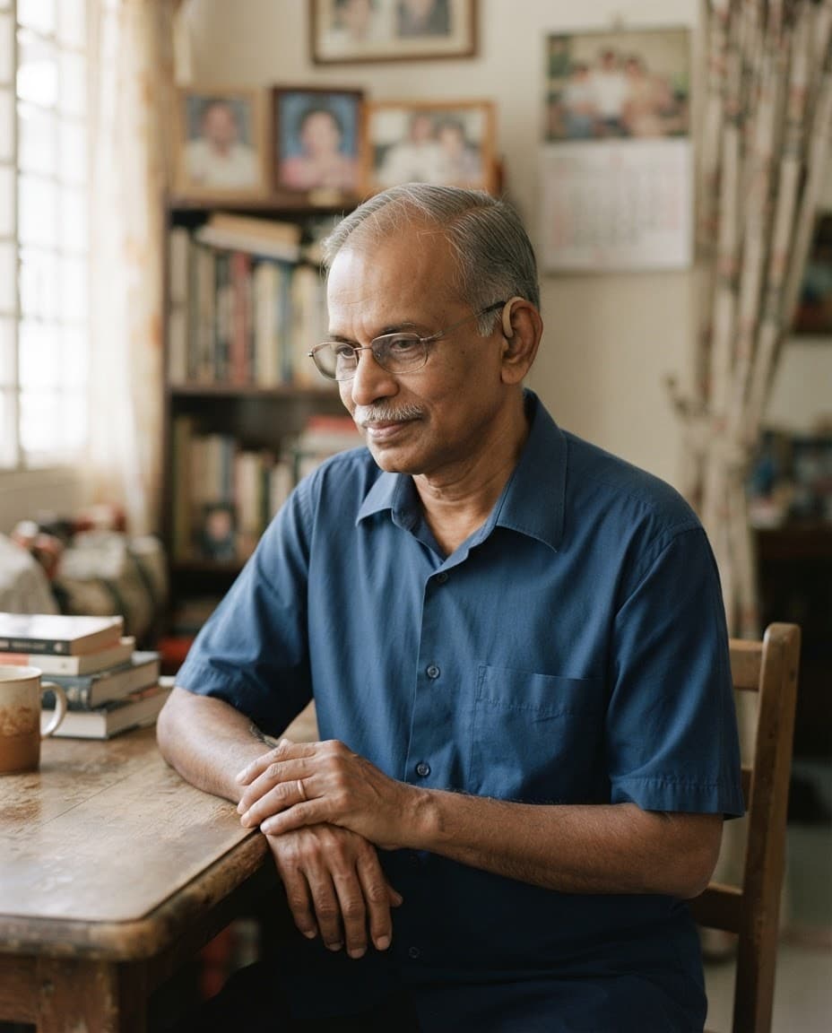 Portrait of Gopal Raman